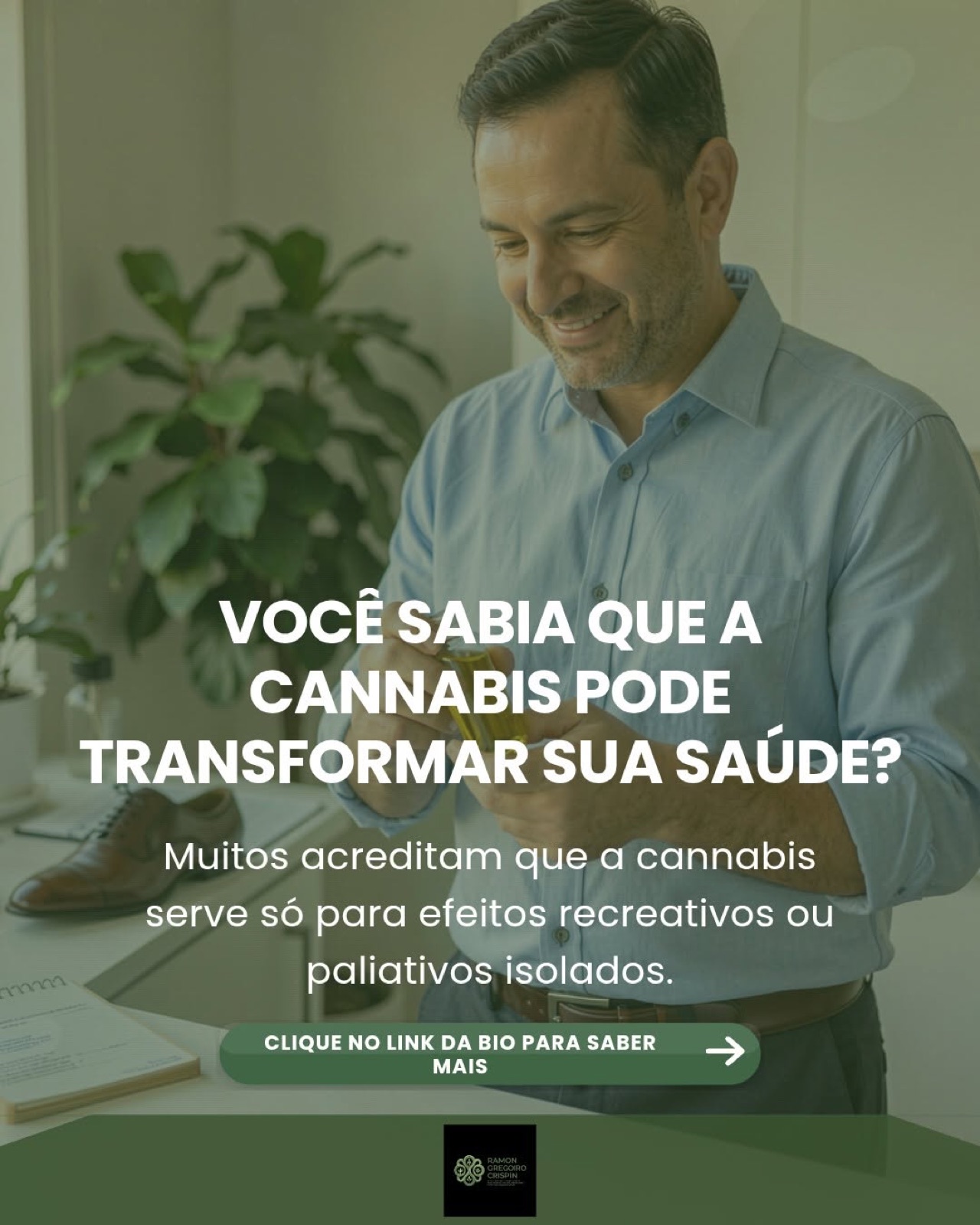 Post sobre cannabis e transformação da saúde