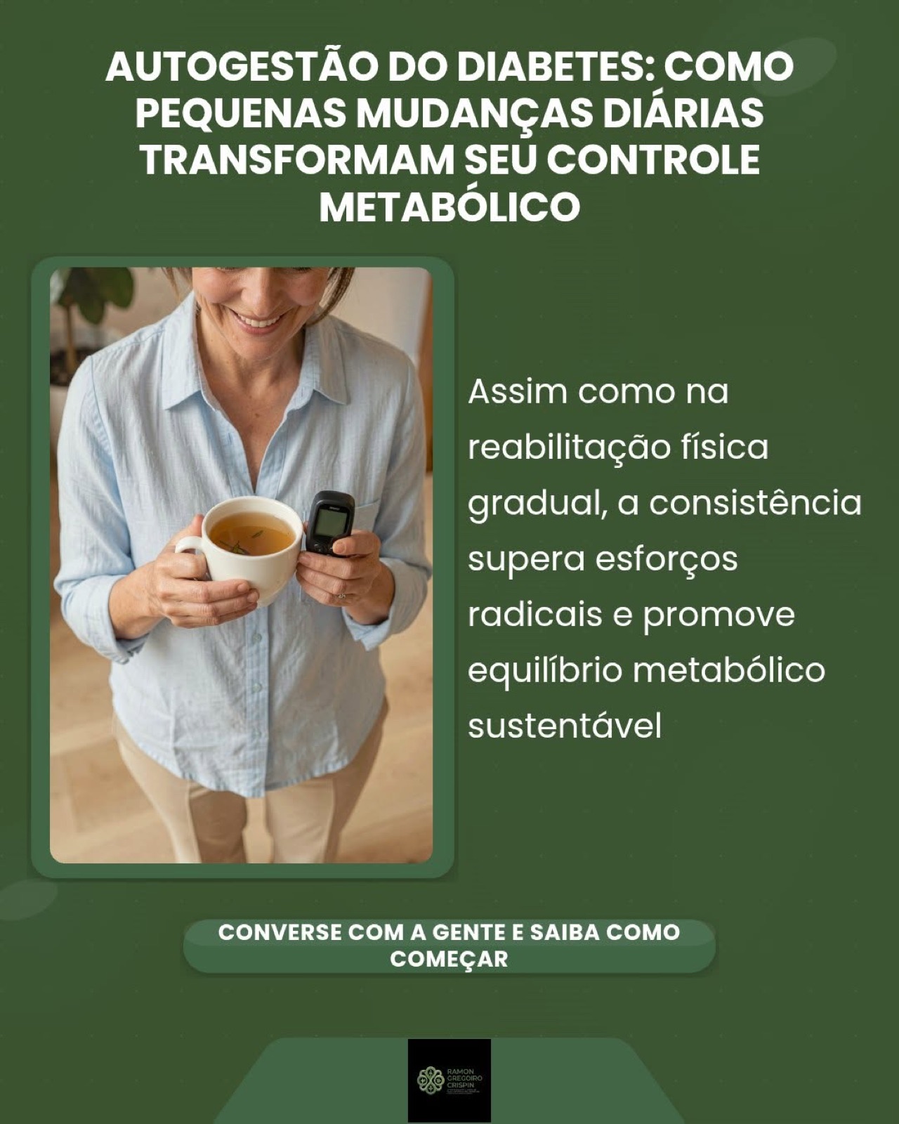 Post sobre autogestão do diabetes